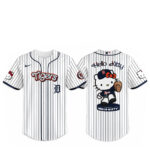 Detroit Tigers Major League Baseball 2026 Hello Kitty Baseball Jersey