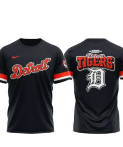 Detroit Tigers x City Classic Night 2026 Black Shirt