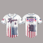 Detroit Tigers x USA 250th Anniversary 2026 Baseball Jersey