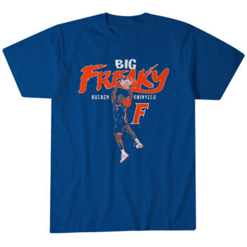 Florida Basketball Rueben Chinyelu Big Freaky T-Shirt