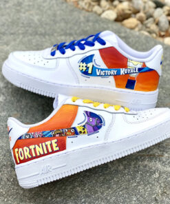 Fortnite Battle Royale Air Force 1 Shoes Sneakers