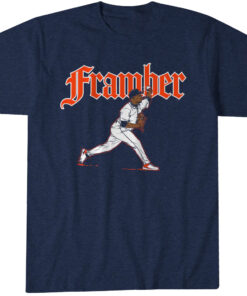 Framber Valdez Ace Pose Detroit T-Shirt