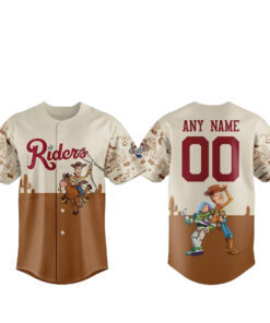 Frisco RoughRiders Toy Story Night 2026 Personalized Name and Number Baseball Jersey