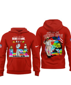 Here For The Benito Bowl 2026 Red Hoodie