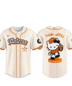Houston Astros Major League Baseball 2026 Hello Kitty Baseball Jersey
