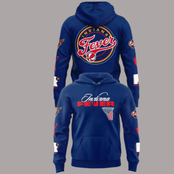Indiana Fever 2026 Basketball Navy Hoodie
