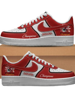 Indiana Hoosiers 2026 College Football National Champions Air Force 1 Shoes Sneakers