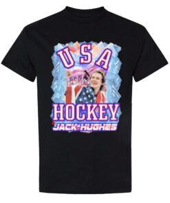 Jack Hughes USA Hockey Golden Goal 2026 T-Shirt