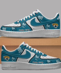 Jacksonville Jaguars x Hello Kitty Air Force 1 Shoes Sneakers