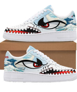 Jaws Air Force 1 Shoes Sneakers