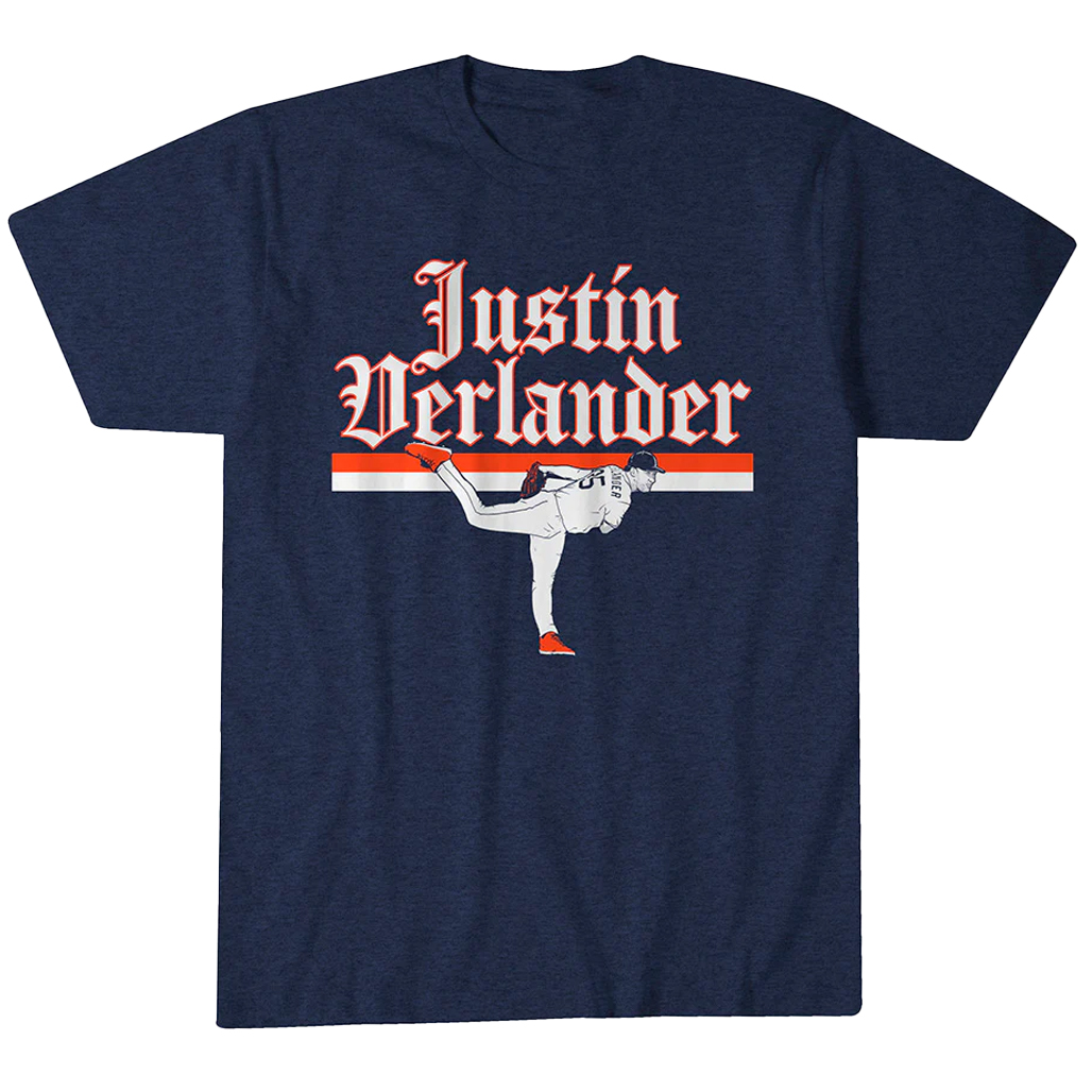 Justin-Verlander-Detroit-Ace-Pose-T-Shirt.jpg Justin Verlander Detroit Ace Pose T-Shirt