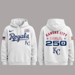 Kansas City Royals 250 USA 2026 Celebration America 250 x Major League Baseball Hoodie