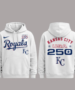 Kansas City Royals 250 USA 2026 Celebration America 250 x Major League Baseball Hoodie