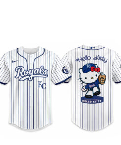 Kansas City Royals Major League Baseball 2026 Hello Kitty Baseball Jersey