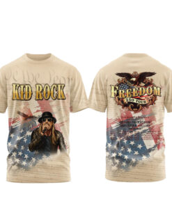 Kid Rock’s 2026 Celebration 250 Years in The Making Freedom 250 Tour T-Shirt