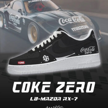 LB RX-7 Coke Zero Air Force 1 Shoes Sneakers