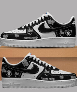 Las Vegas Raiders x Hello Kitty Air Force 1 Shoes Sneakers