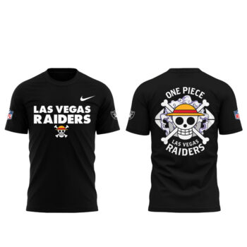 Las Vegas Raiders x One Piece Night 2026 Celebrate Shirt