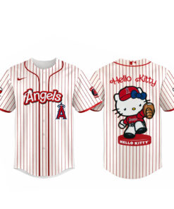 Los Angeles Angels Major League Baseball 2026 Hello Kitty Baseball Jersey
