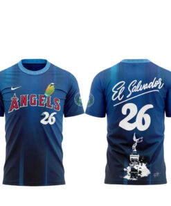 Los Angeles Angels Salvadoran Heritage Day 2026 T-Shirt