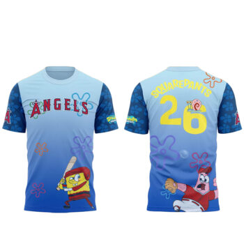 Los Angeles Angels Spongebob Squarepants Night 2026 Shirt
