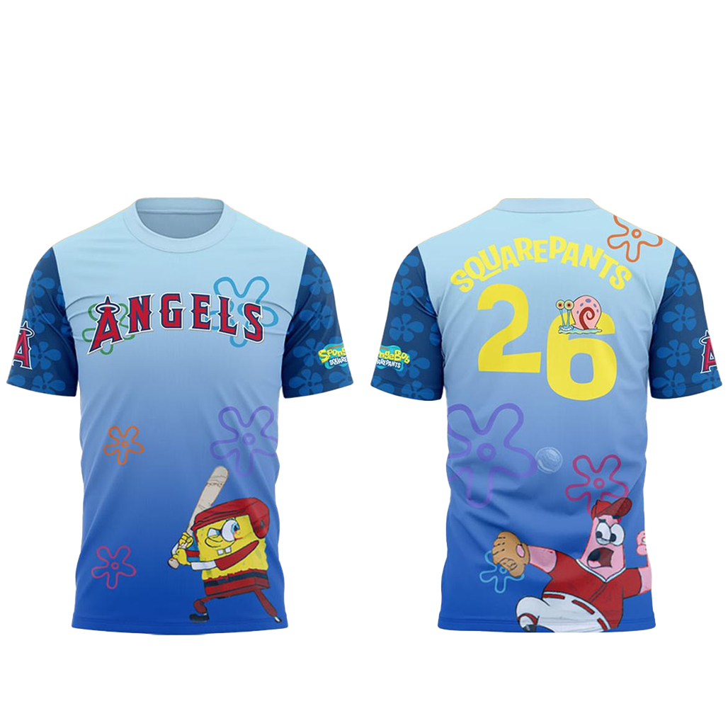Los-Angeles-Angels-Spongebob-Squarepants-Night-2026-T-Shirt.jpg Los Angeles Angels Spongebob Squarepants Night 2026 Shirt