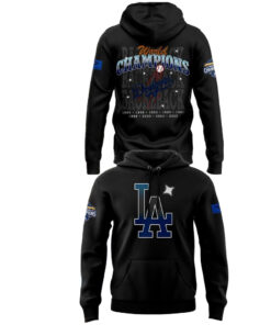 Los Angeles Dodgers Back to Back World Champions Hoodie