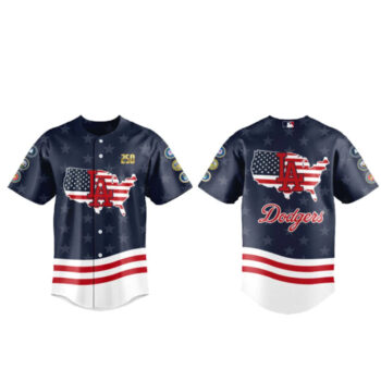 Los Angeles Dodgers Military Appreciation 2026 Baseball Jersey