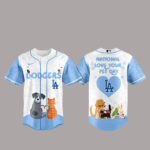Los Angeles Dodgers National Love Your Pet Day 2026 Basball Jersey