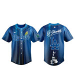 Los Angeles Dodgers Salvadoran Heritage Day 2026 Baseball Jersey