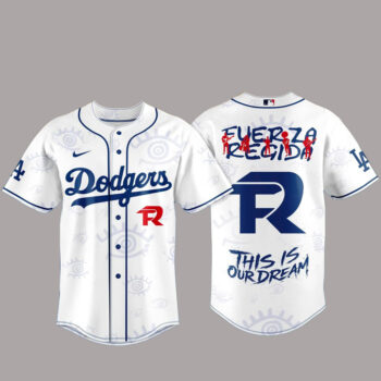 Los Angeles Dodgers x Fuerza Regida This Is Our Dream Stadium Tour 2026 Baseball Jersey