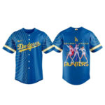 Los Angeles Dodgers x KPop Demon Hunters 2026 Grammys Award Baseball Jersey