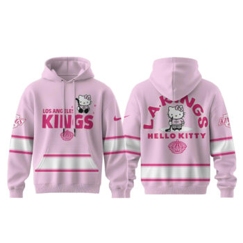 Los Angeles Kings x Hello Kitty Night 2026 Hoodie Version 1