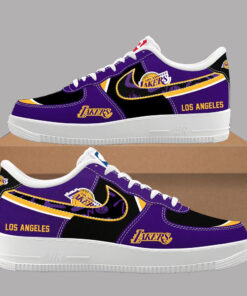 Los Angeles Lakers Sport Air Force 1 Shoes Sneakers