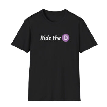 Los Angeles Metro Ride The D T-Shirt