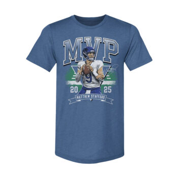 Los Angeles Rams John Matthew Stafford 2025 MVP T-Shirt