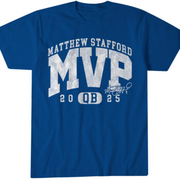 Los Angeles Rams Matthew Stafford 2025 MVP T-Shirt