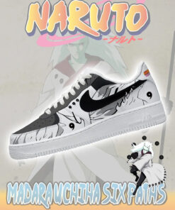 Madara Uchiha Six Paths Air Force 1 Shoes Sneakers