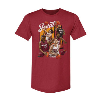 Miami Heat 2026 Starting 5 T-Shirt
