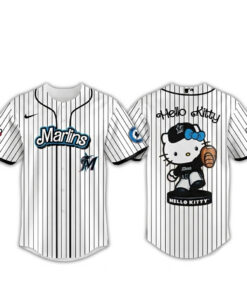 Miami Marlins Major League Baseball 2026 Hello Kitty Baseball Jersey
