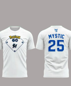 Miami Marlins x Pokemon Go Team Mystic T-Shirt