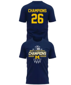 Michigan Wolverines Big Ten Regular Season Champions Shirt