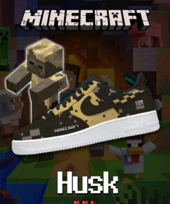 Minecraft Husk Air Force 1 Shoes Sneakers