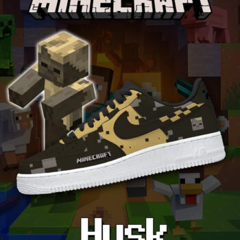 Minecraft Husk Air Force 1 Shoes Sneakers