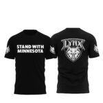 Minnesota Lynx Stand With Minnesota 2026 Shirt 1 Minnesota Lynx Stand With Minnesota 2026 T-Shirt