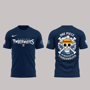 Minnesota Timberwolves x One Piece Night 2026 Celebrate Shirt