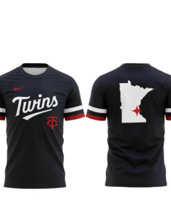 Minnesota Twins 2026 Navy Uniform Shirt