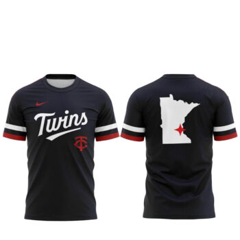 Minnesota Twins 2026 Navy Uniform Shirt