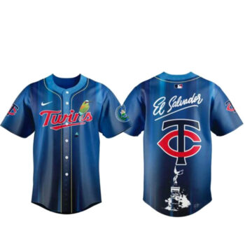 Minnesota Twins Salvadoran Heritage Day 2026 Baseball Jersey