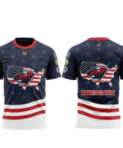 Minnesota Wild Military Appreciation 2026 Night Hockey League Shirt